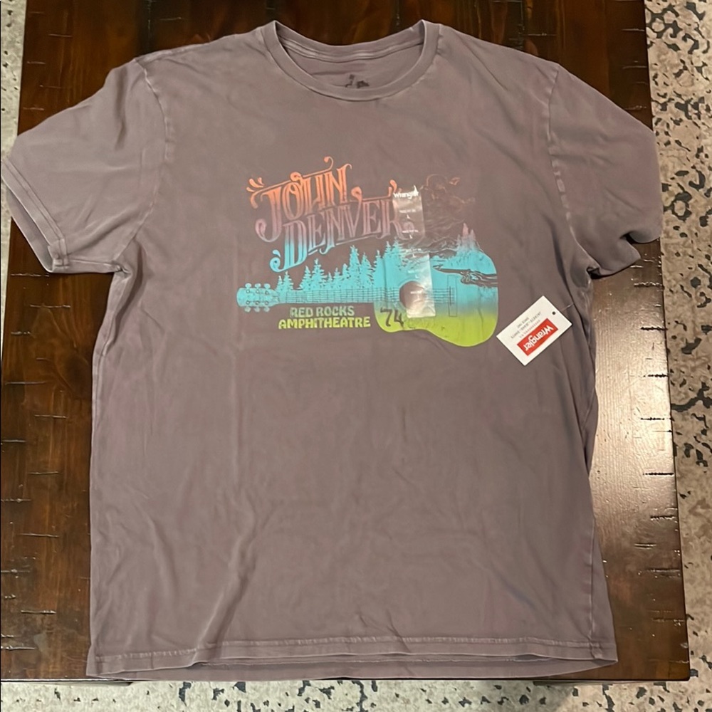 John Denver Graphic T-Shirt - Gray